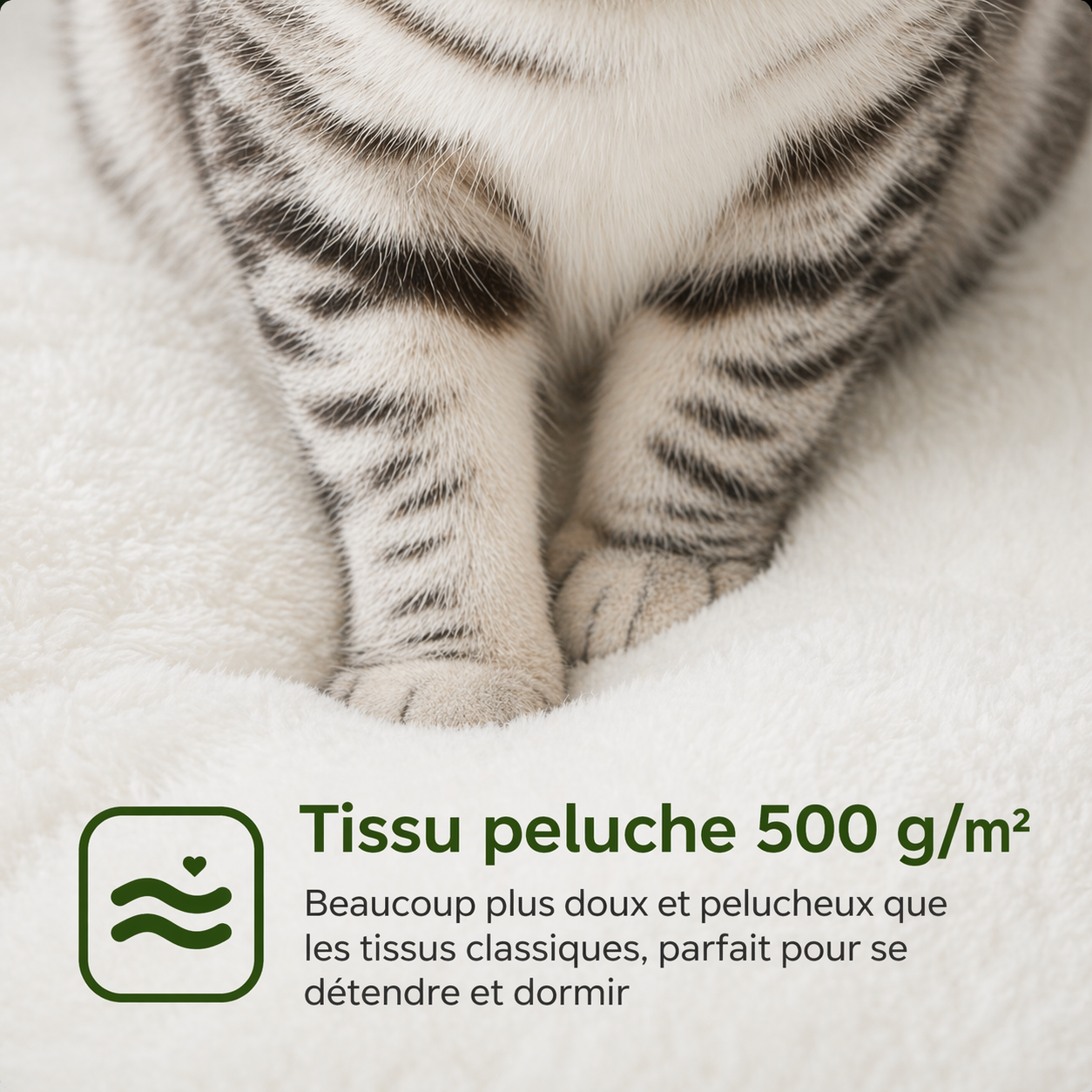 Arbre à chat design scandinave 138 cm – Stable Multiniveaux avec Hamac, Niche, Plateformes et Griffoirs Sisal