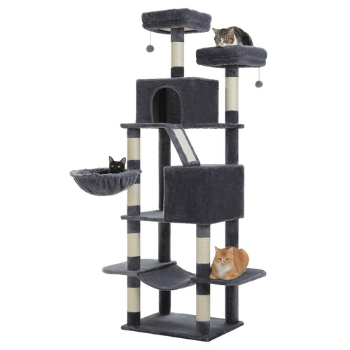 Arbre à Chat Stable Multiniveaux – Espace Jeu & Repos pour Chats d’Intérieur