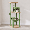 Arbre à Chat XXL Cactus 6 Niveaux avec Niche & Hamac – Spécial Grands Chats
