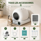 Litière Chat Autonettoyante - 65L